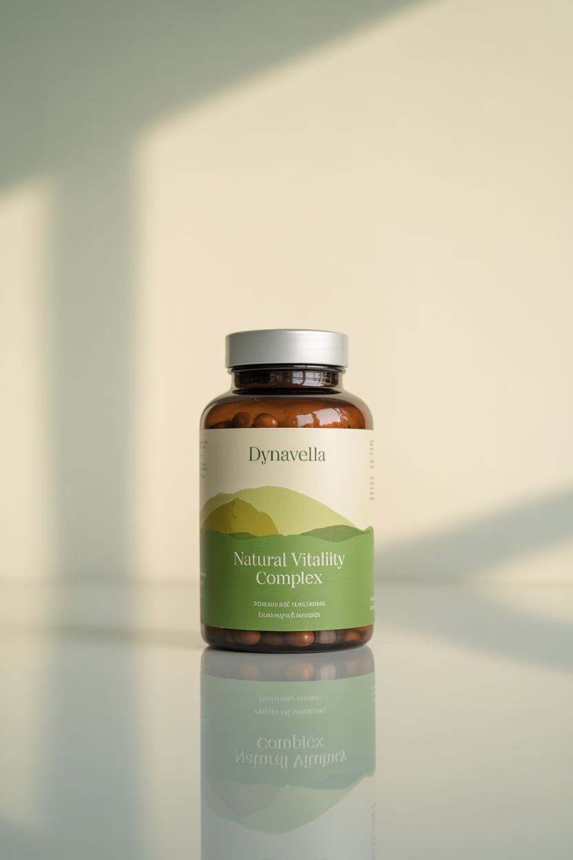Dynavella natural vitality complex product packaging